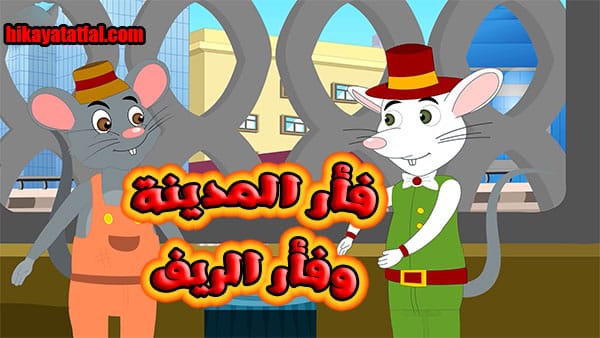 قصة فأر المدينة وفأر الريف حكايات للاطفال