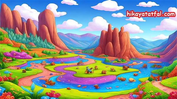 Adventure in the magical valley of colors